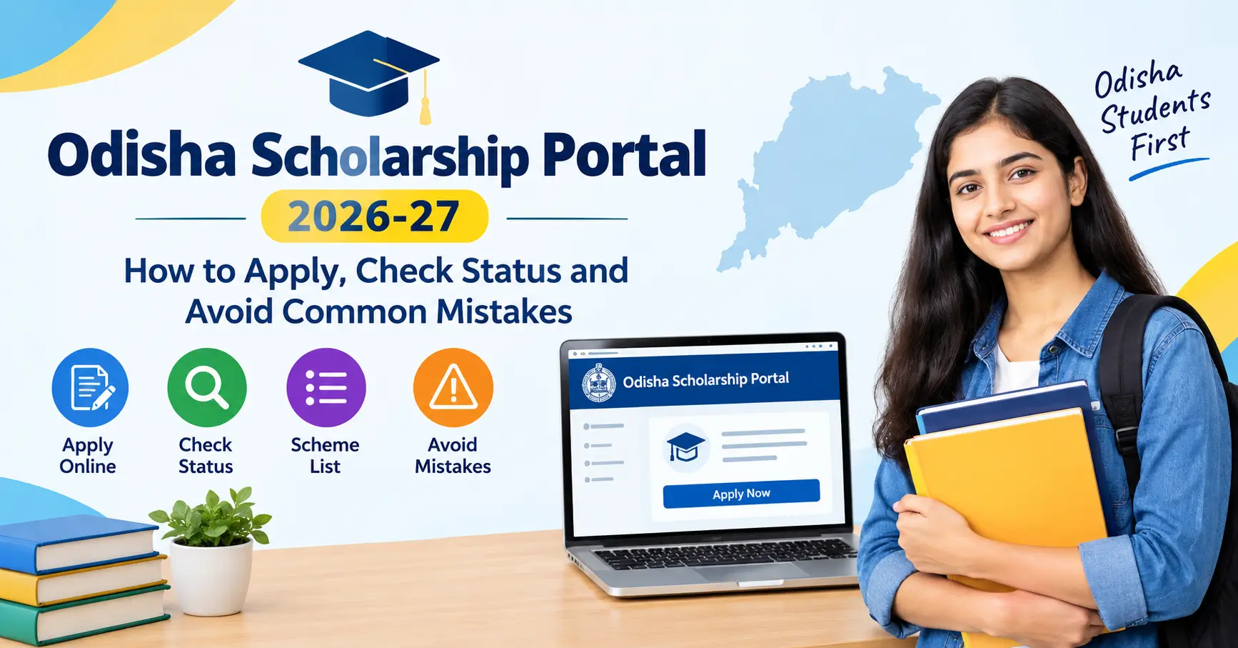 Odisha Scholarship Portal 2026-27 How to Apply, Check Status and Avoid Common Mistakes