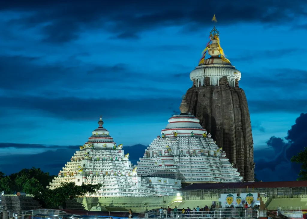 Srimandir (Jagannath Temple), Puri illuminated at night