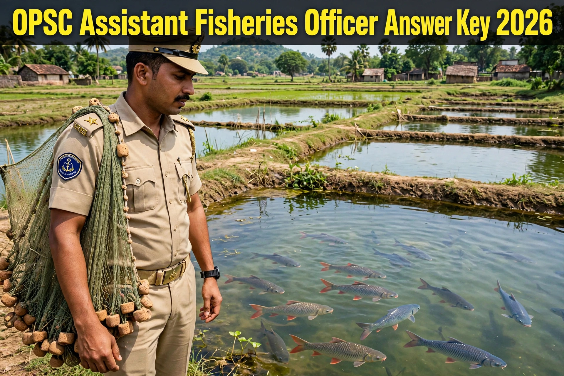 OPSC Assistant Fisheries Officer Answer Key 2026: Download PDF & Raise Objection by 12 Oct