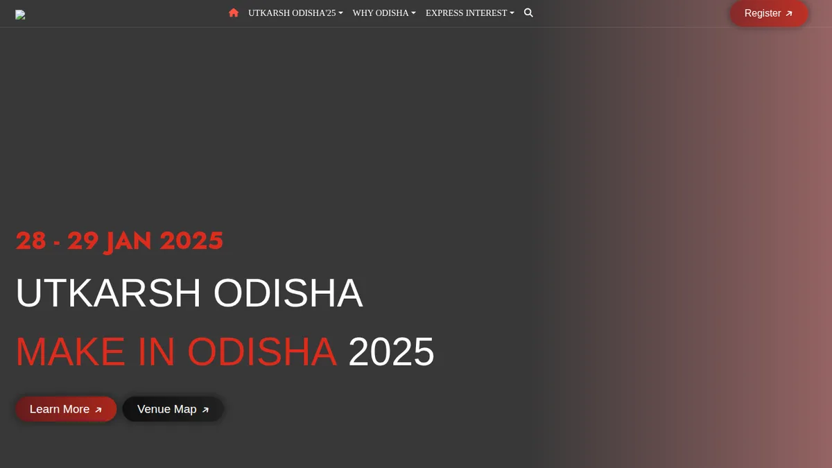 Odisha investment portal — official Invest Odisha website